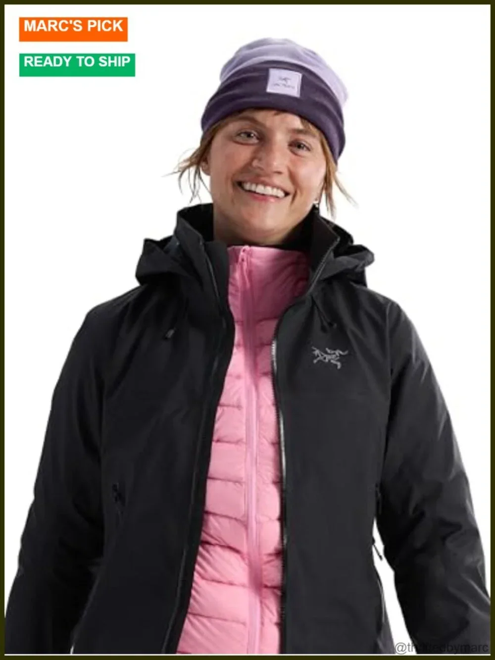 Midweight Hiking Toque for Moderate Cold - Wool Blend Beanie